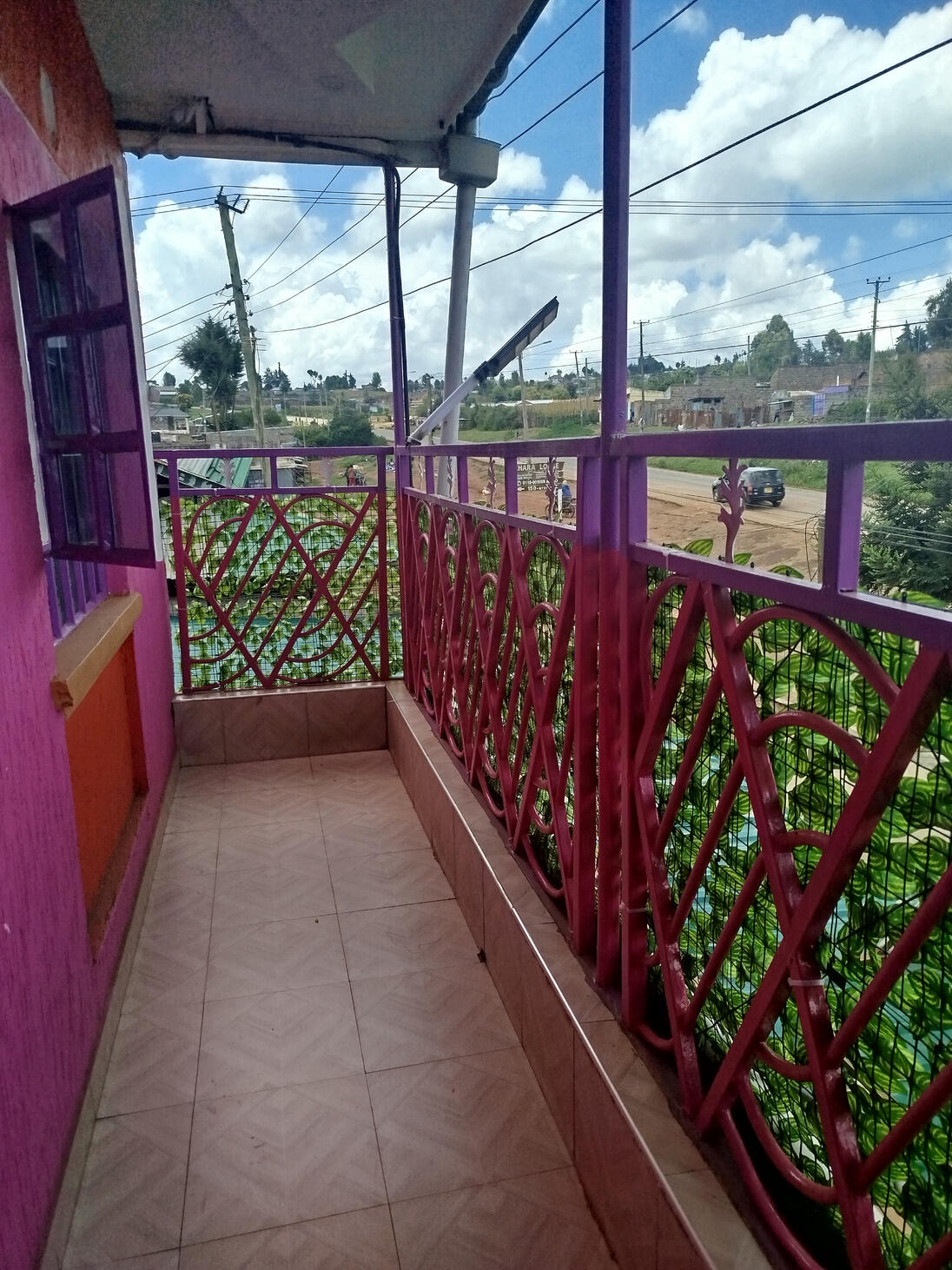 private balcony